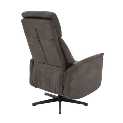 Label51 Fauteuils|Aarhus Elektrische Relaxfauteuil Antraciet suede