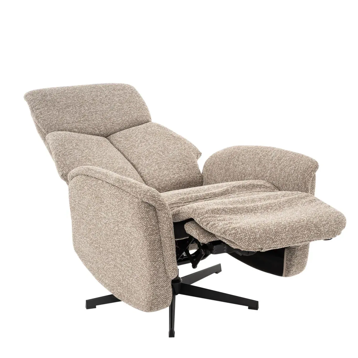 Label51 Fauteuils|Aarhus Elektrische Relaxfauteuil Mushroom boucle