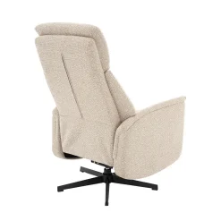 Label51 Fauteuils|Aarhus Elektrische Relaxfauteuil Naturel boucle