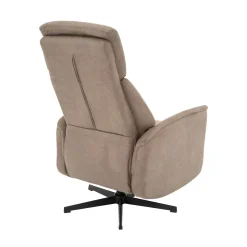 Label51 Fauteuils|Aarhus Elektrische Relaxfauteuil Taupe suede