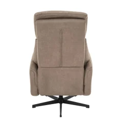 Label51 Fauteuils|Aarhus Elektrische Relaxfauteuil Taupe suede