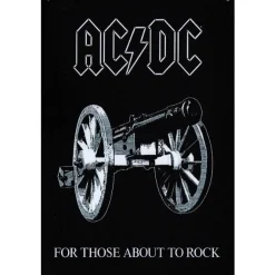 Cavetown Metalen Borden|AC/DC For Those About to Rock - metalen bord