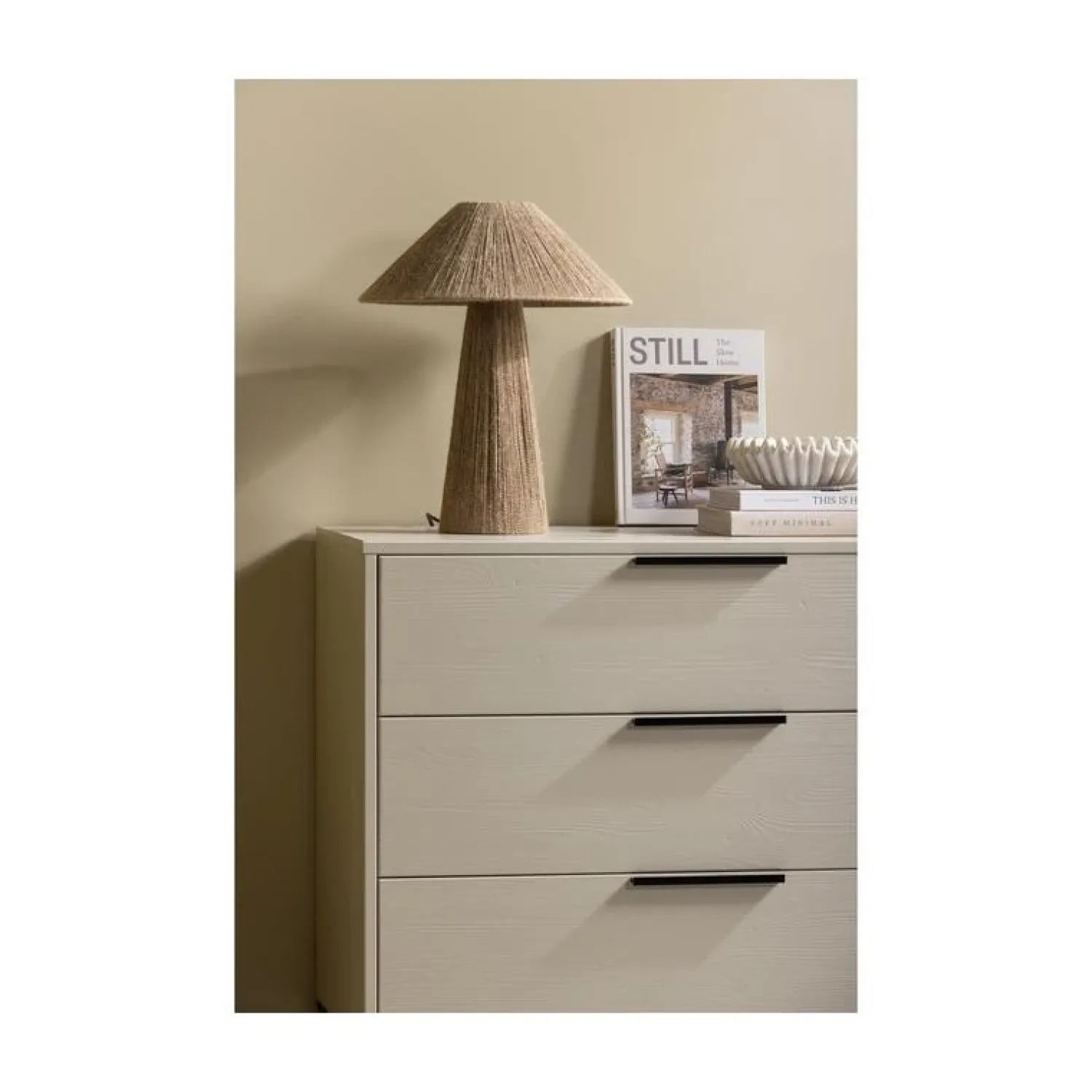 WOOOD Ladenkasten|Industriele Kasten|Adam Ladekast grenen zand 94cm
