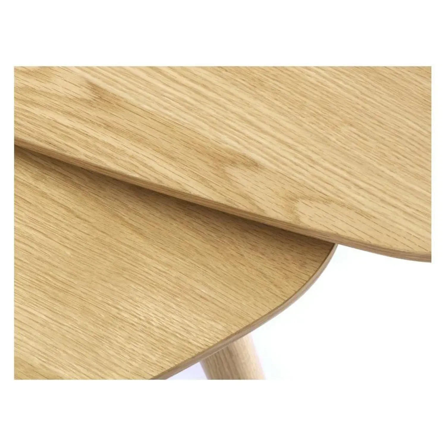 LykkeHome Salontafels|Ada Salontafel set van 2 driehoek Naturel