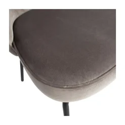 WOOOD Eetkamerstoelen|Admit Eetkamerstoel velvet zand