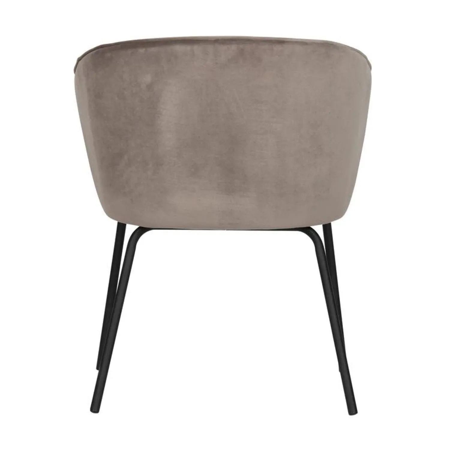 WOOOD Eetkamerstoelen|Admit Eetkamerstoel velvet zand