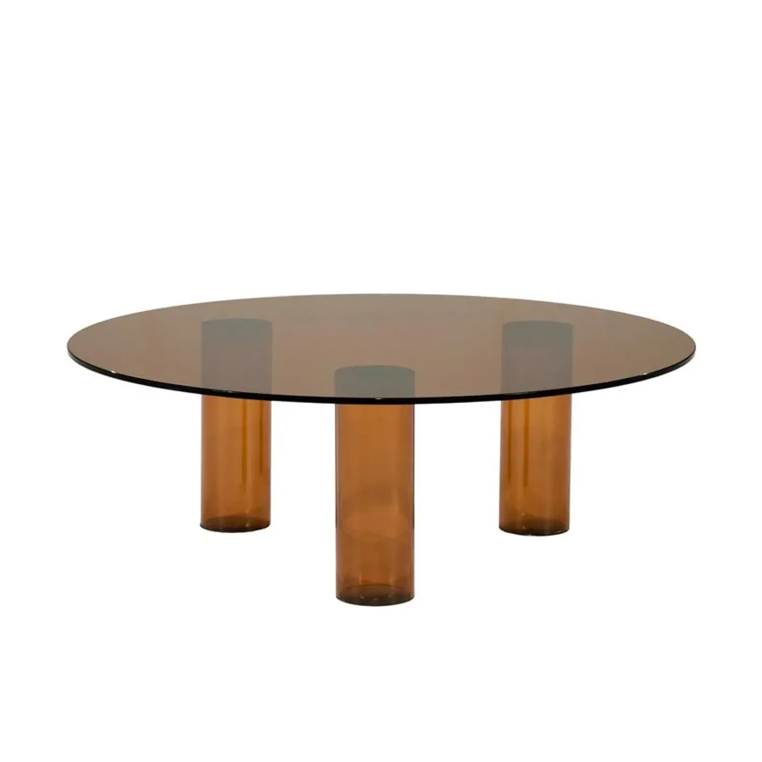 By Boo Salontafels|Aero Salontafel rond Bruin 100cm