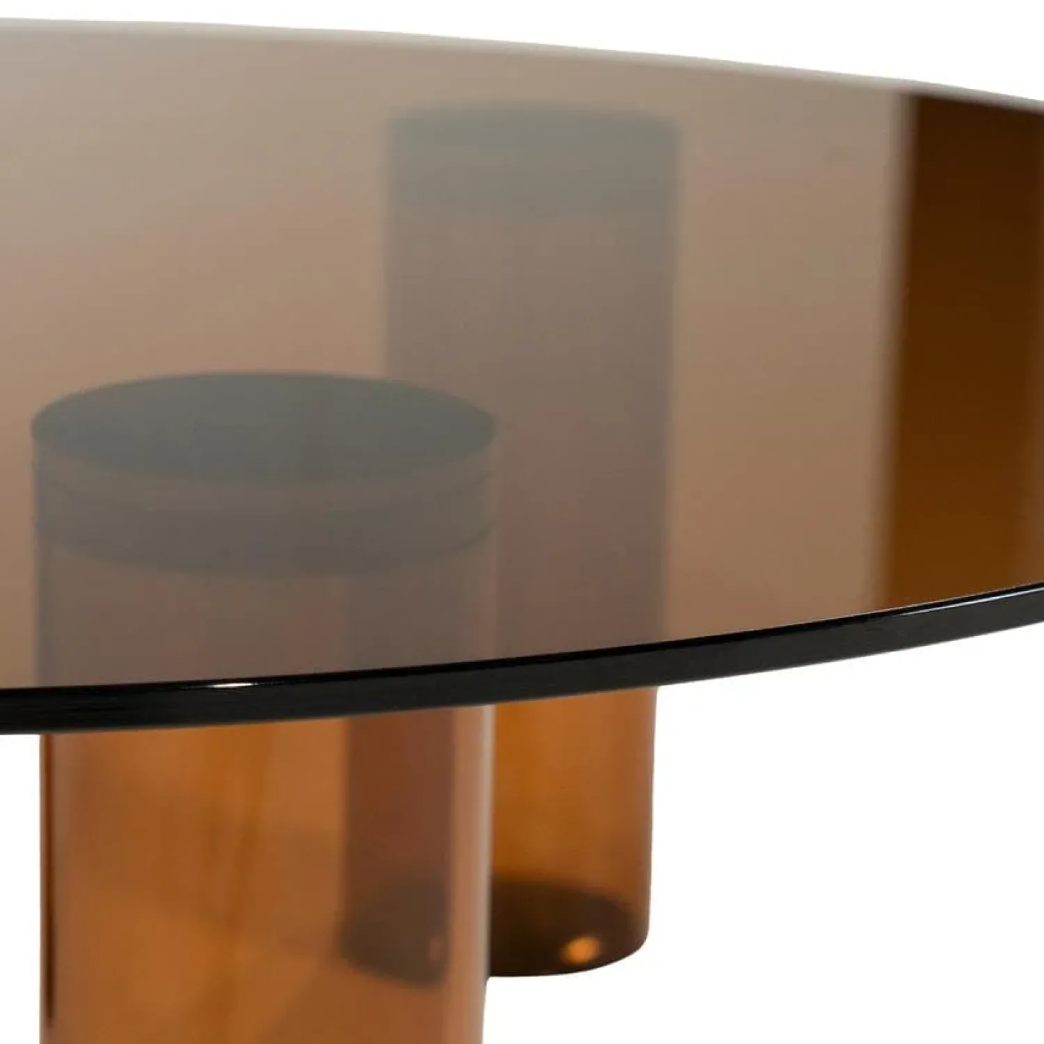 By Boo Salontafels|Aero Salontafel rond Bruin 100cm