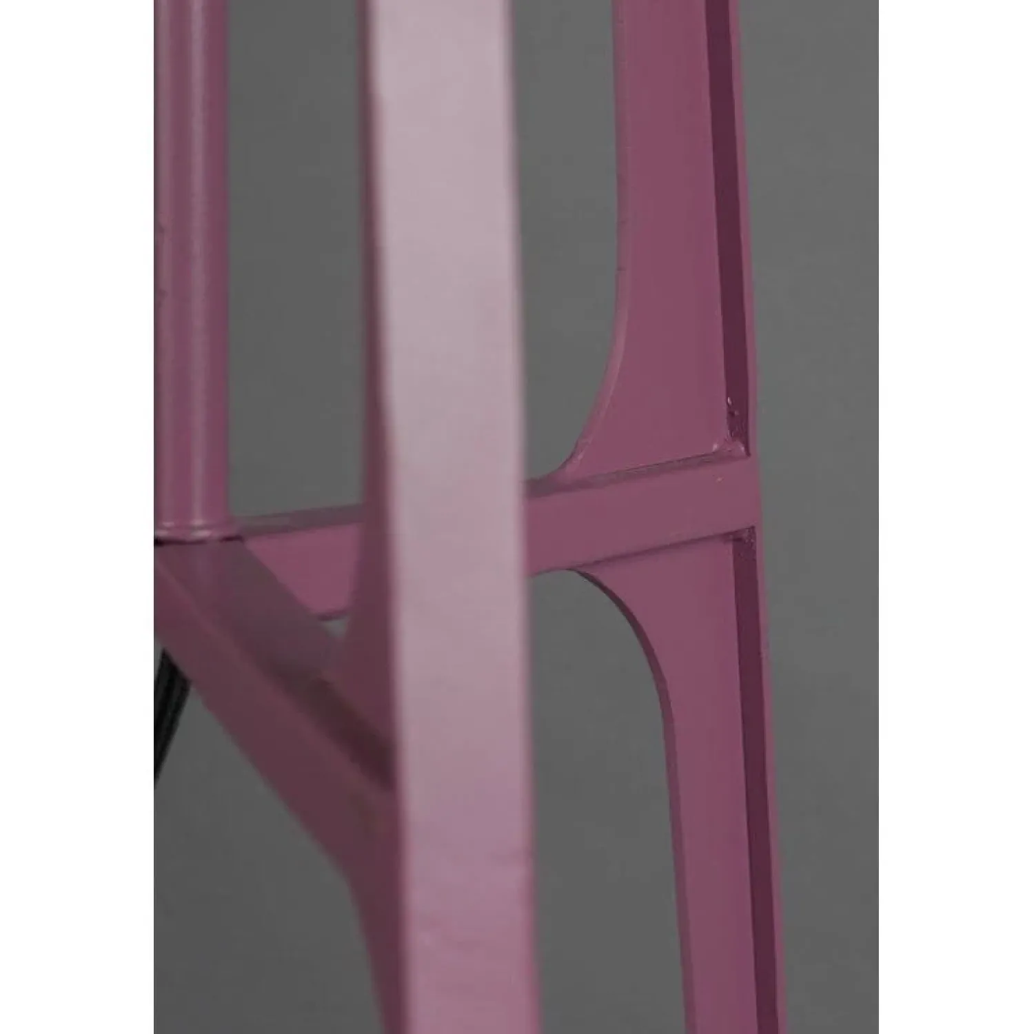 Dutchbone Vloerlampen|Afra 1-lichts Vloerlamp Plum