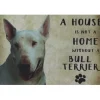 Cavetown Metalen Borden|A home Bull Terriër - metalen bord