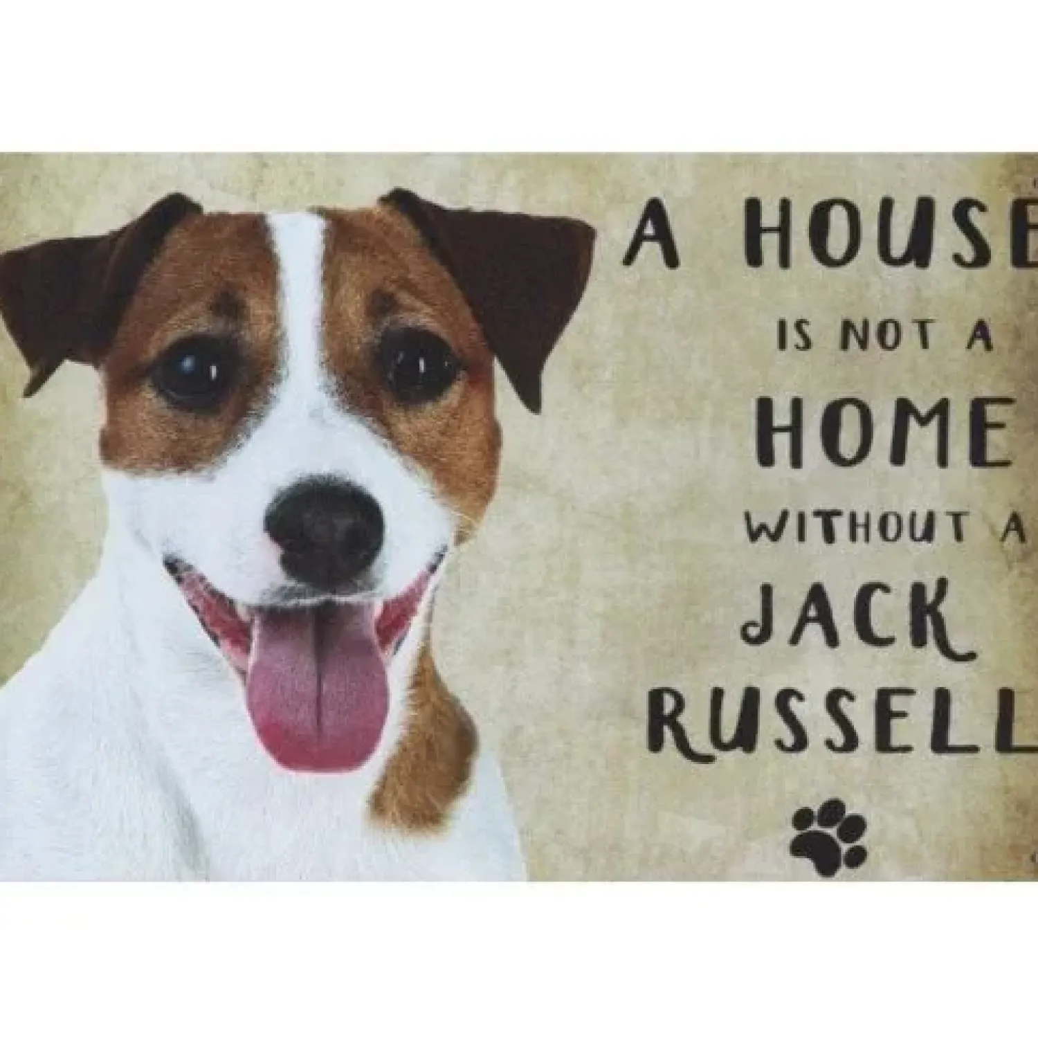 Cavetown Metalen Borden|A home Jack Russell - metalen bord