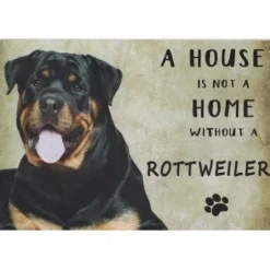 Cavetown Metalen Borden|A home Rottweiler - metalen bord