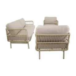 Lesli Living Loungeset|Akiro Loungeset beige