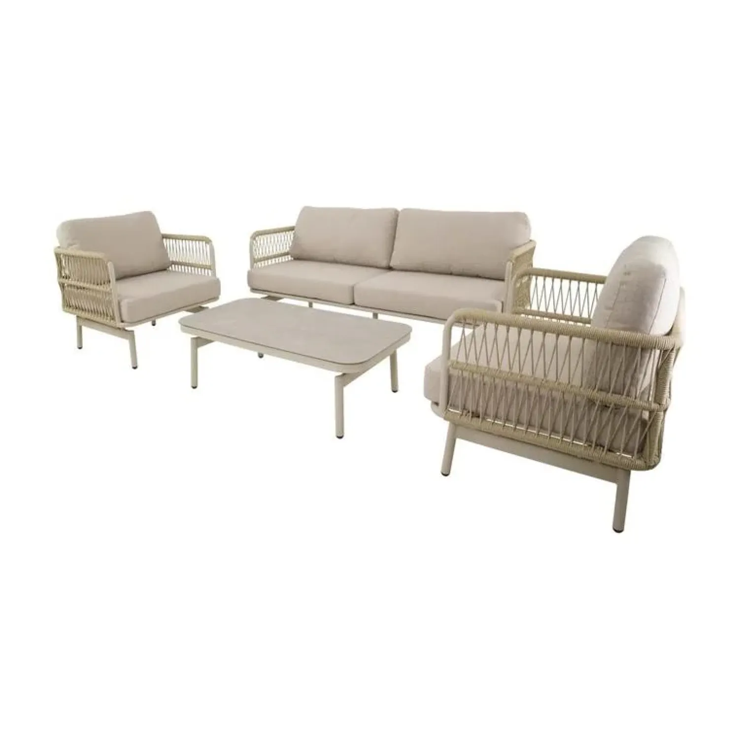 Lesli Living Loungeset|Akiro Loungeset beige