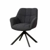 Tower living Eetkamerstoelen|Alabama eetkamerstoel draaibaar Alpine Indigo