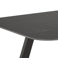Nordhavn Eettafels|Alanya Eettafel Zwart Keramiek 180cm