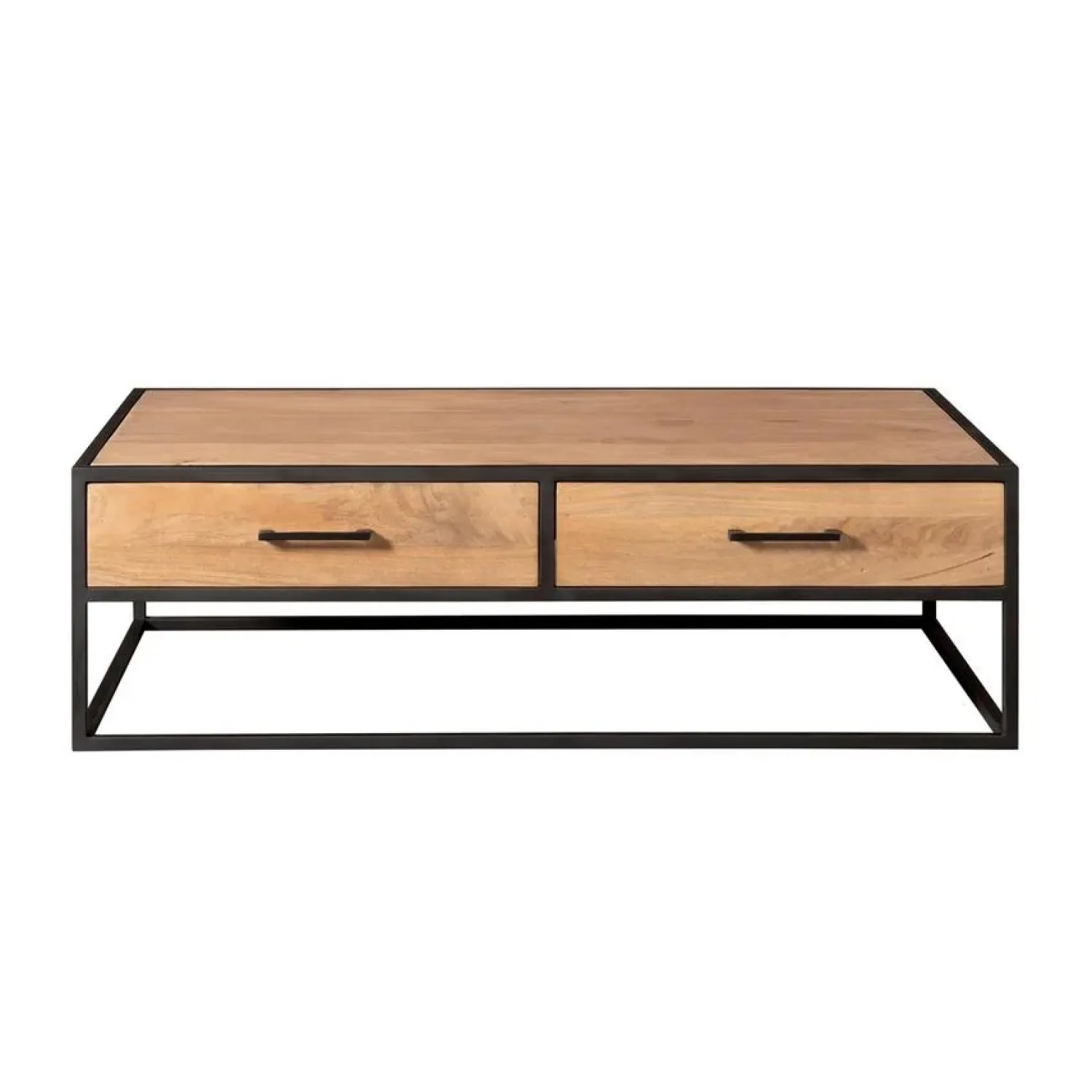 Furndea Salontafels|Alaska Salontafel Rechthoekig Met lades Mangohout 130cm
