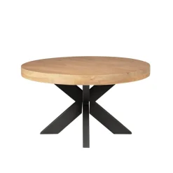 Furndea Salontafels|Alaska Salontafel Rond Mangohout 80cm