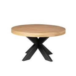 Furndea Salontafels|Alaska Salontafel Rond Mangohout 80cm