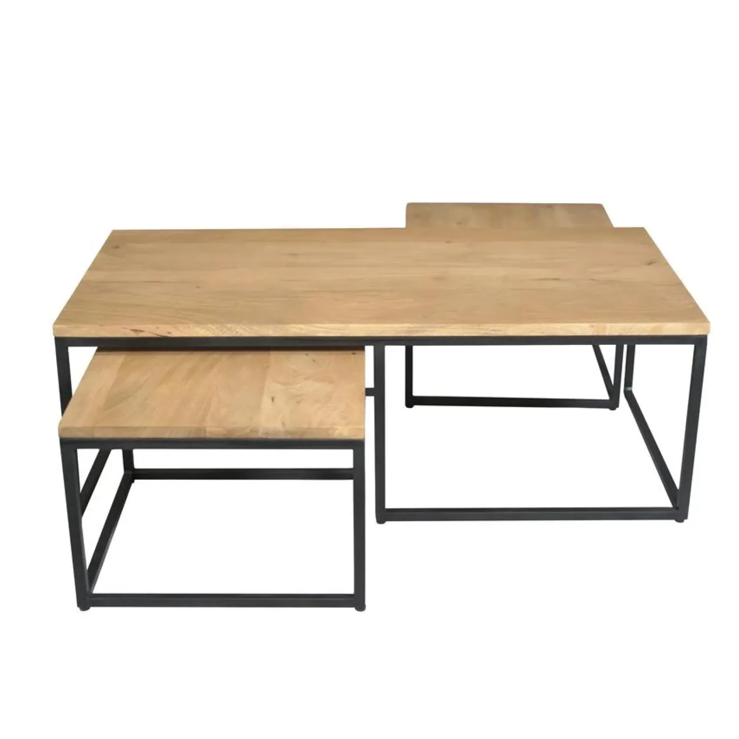 Furndea Salontafels|Alaska Salontafel Set van 3 rechthoekig Mangohout 120cm