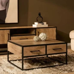 Furndea Salontafels|Alaska Salontafel Vierkant Mangohout 80cm