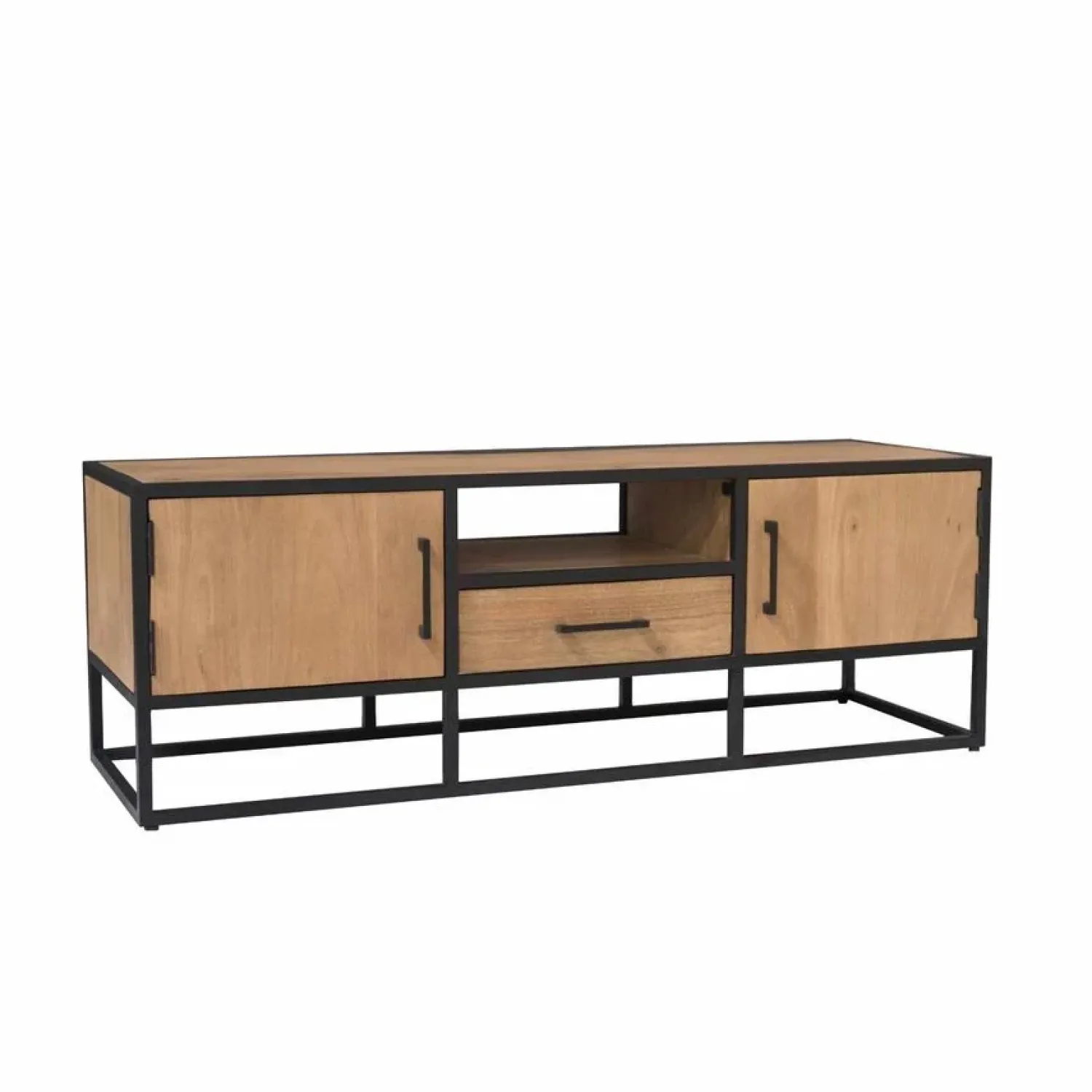 Furndea Industriele Kasten|Tv Meubels|Alaska Tv meubel Mangohout 145cm