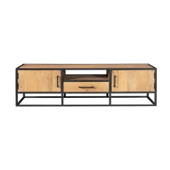 Furndea Industriele Kasten|Tv Meubels|Alaska Tv meubel Mangohout 180cm