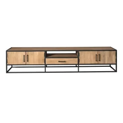 Furndea Industriele Kasten|Tv Meubels|Alaska Tv meubel Mangohout 240cm
