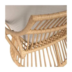 WOOOD Tuinstoelen|Alatna Tuinstoel wicker naturel