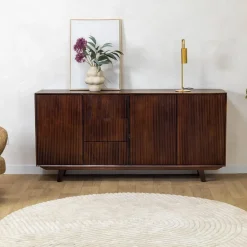 Vane Living Dressoirs|Industriele Kasten|Albin Dressoir walnoot 180cm