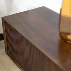 Vane Living Industriele Kasten|Tv Meubels|Albin Zwevend Tv meubel walnoot 200cm