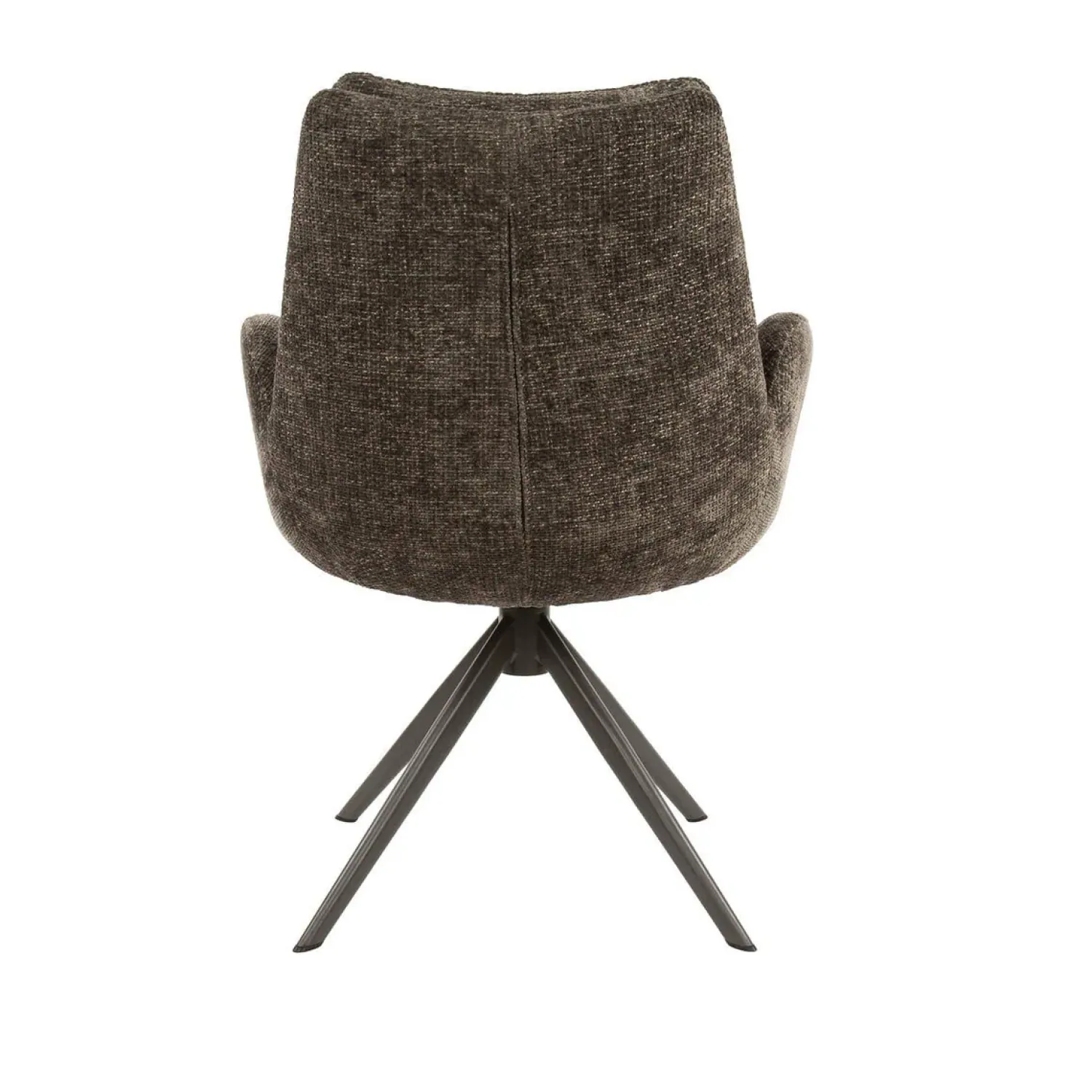 Kalfort Eetkamerstoelen|Aldira Eetkamerstoel Hoven taupe-bruin