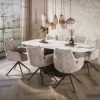 Kalfort Eetkamerstoelen|Aldira Eetkamerstoel Hoven zand-bruin