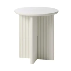 LykkeHome Bijzettafels|Alejandro Bijzettafel rond 50 cm greige