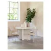 LykkeHome Eettafels|Alejandro Eettafel rond 110 cm greige