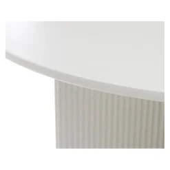 LykkeHome Eettafels|Alejandro Eettafel rond 110 cm greige