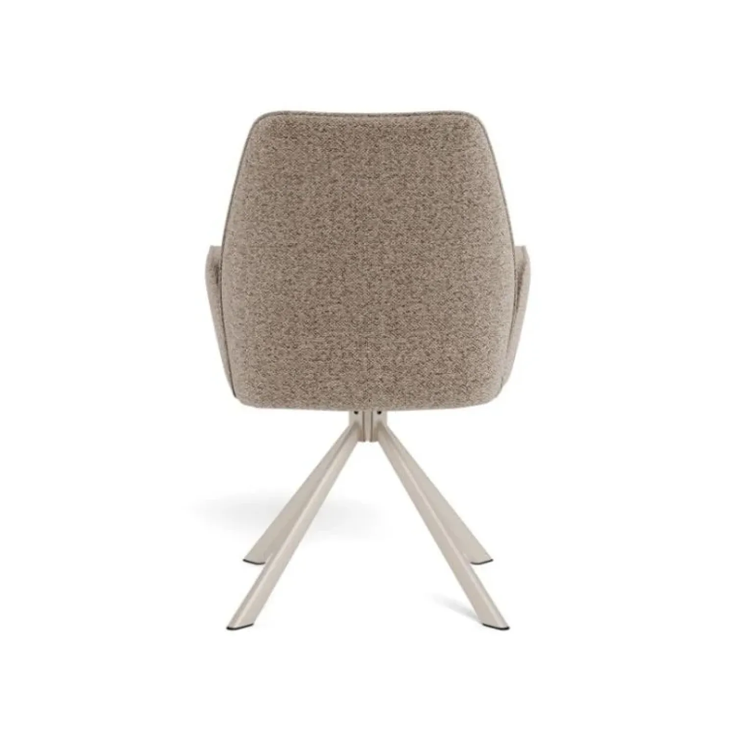 Nordhavn Eetkamerstoelen|Alice Eetkamerstoel beige met beige onderstel