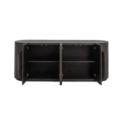 Tower living Dressoirs|Industriele Kasten|Allure Dressoir donkerbruin 180 cm