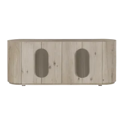 Tower living Dressoirs|Industriele Kasten|Allure Dressoir white wash 180 cm