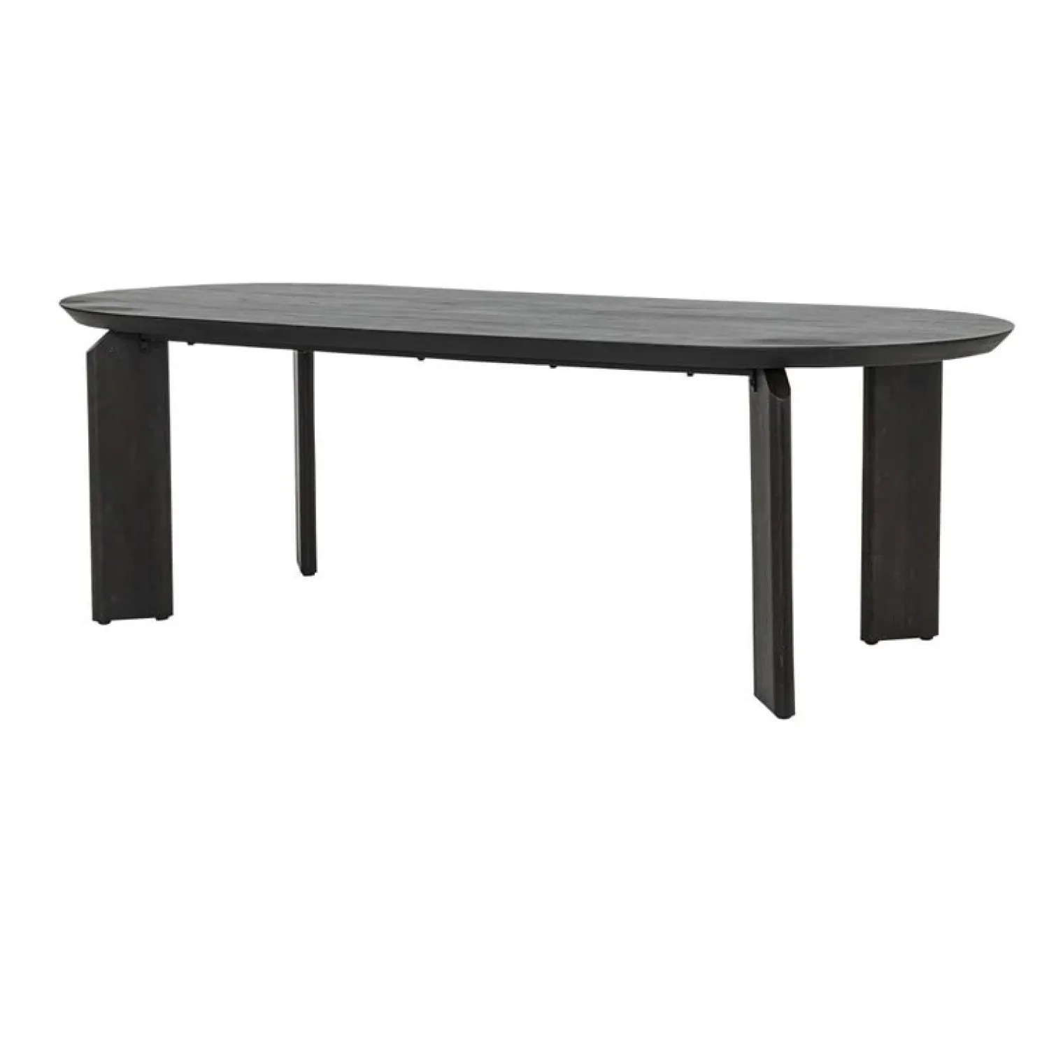 Tower living Eettafels|Allure Eettafel ovaal donkerbruin 220cm