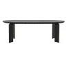 Tower living Eettafels|Allure Eettafel ovaal donkerbruin 240cm