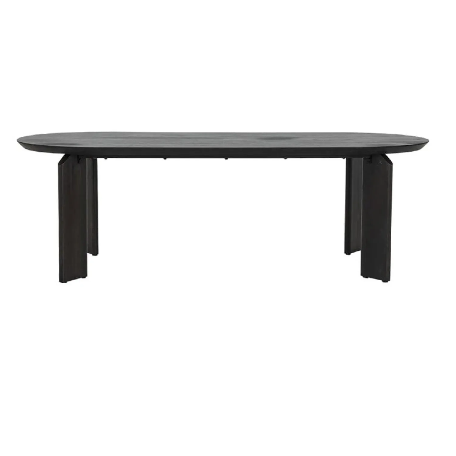 Tower living Eettafels|Allure Eettafel ovaal donkerbruin 240cm