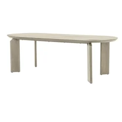 Tower living Eettafels|Allure Eettafel ovaal white wash 220cm