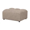 WOOOD Hockers|Allure Hocker geweven stof bruin melange