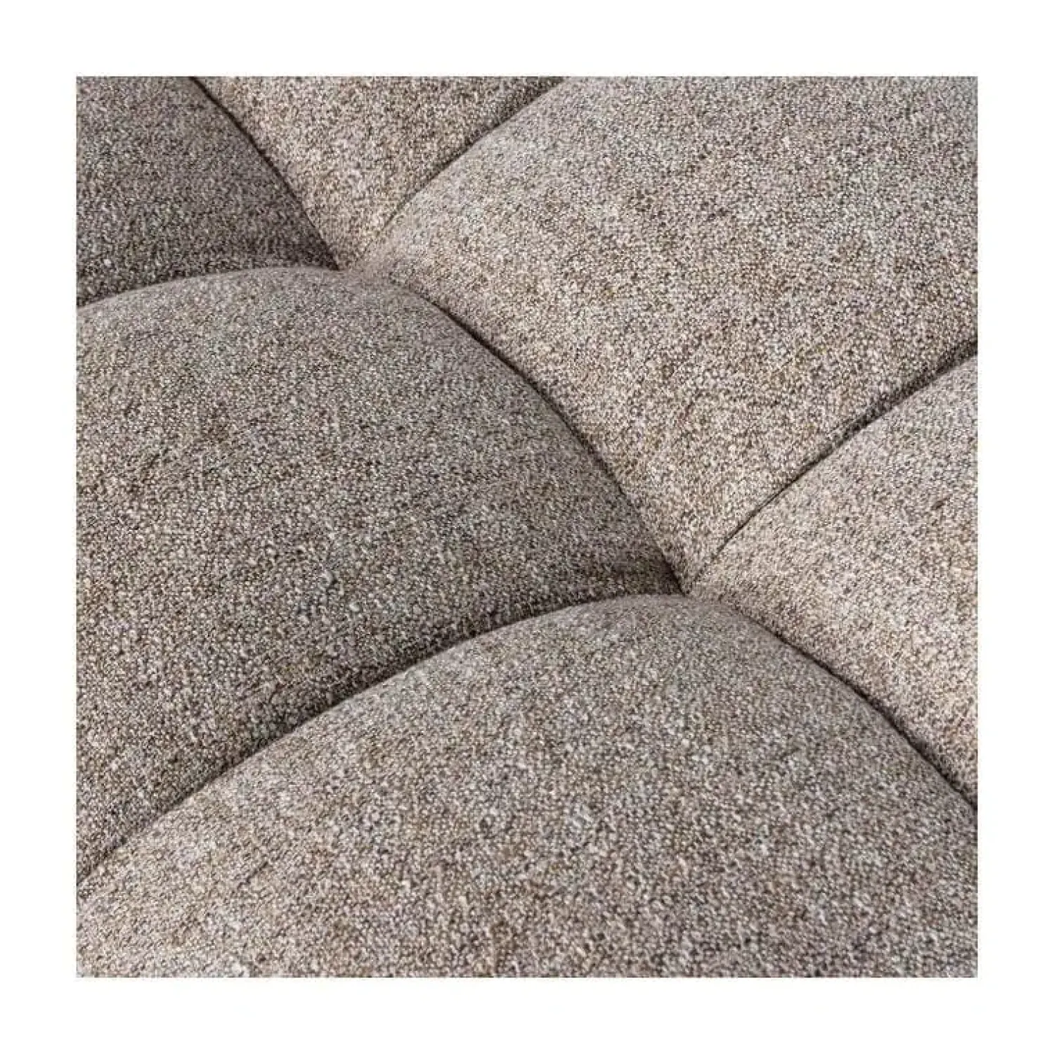 WOOOD Hockers|Allure Hocker geweven stof bruin melange