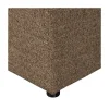 WOOOD Hockers|Allure Hocker geweven stof donkerbruin melange