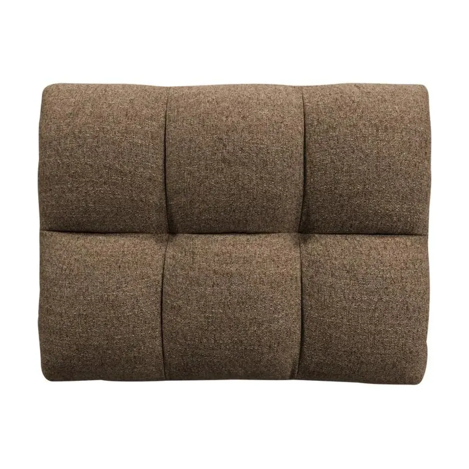 WOOOD Hockers|Allure Hocker geweven stof donkerbruin melange
