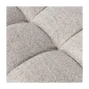 WOOOD Hockers|Allure Hocker geweven stof naturel melange