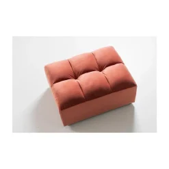 WOOOD Hockers|Allure Hocker velvet koper