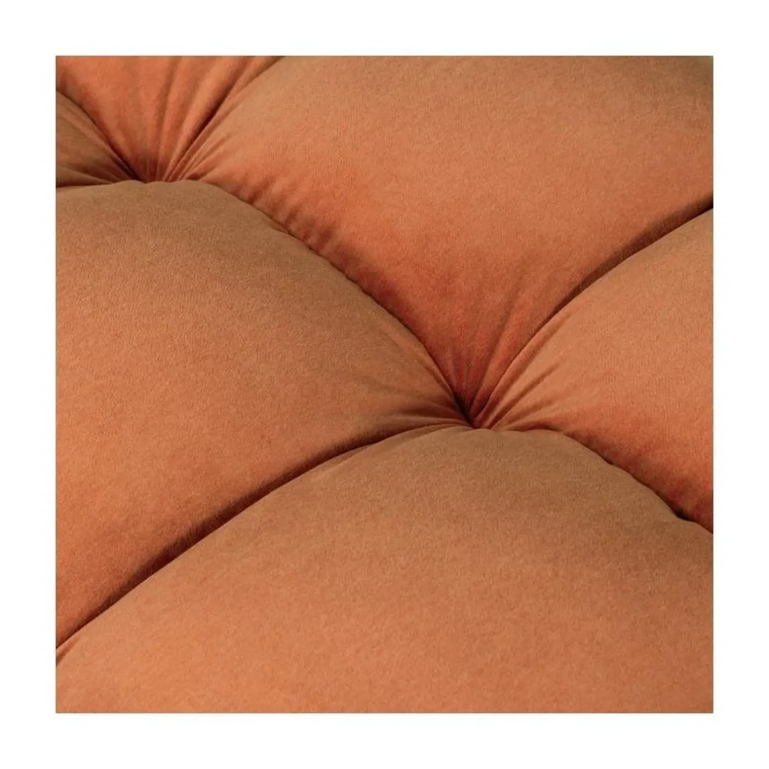 WOOOD Hockers|Allure Hocker velvet terracotta